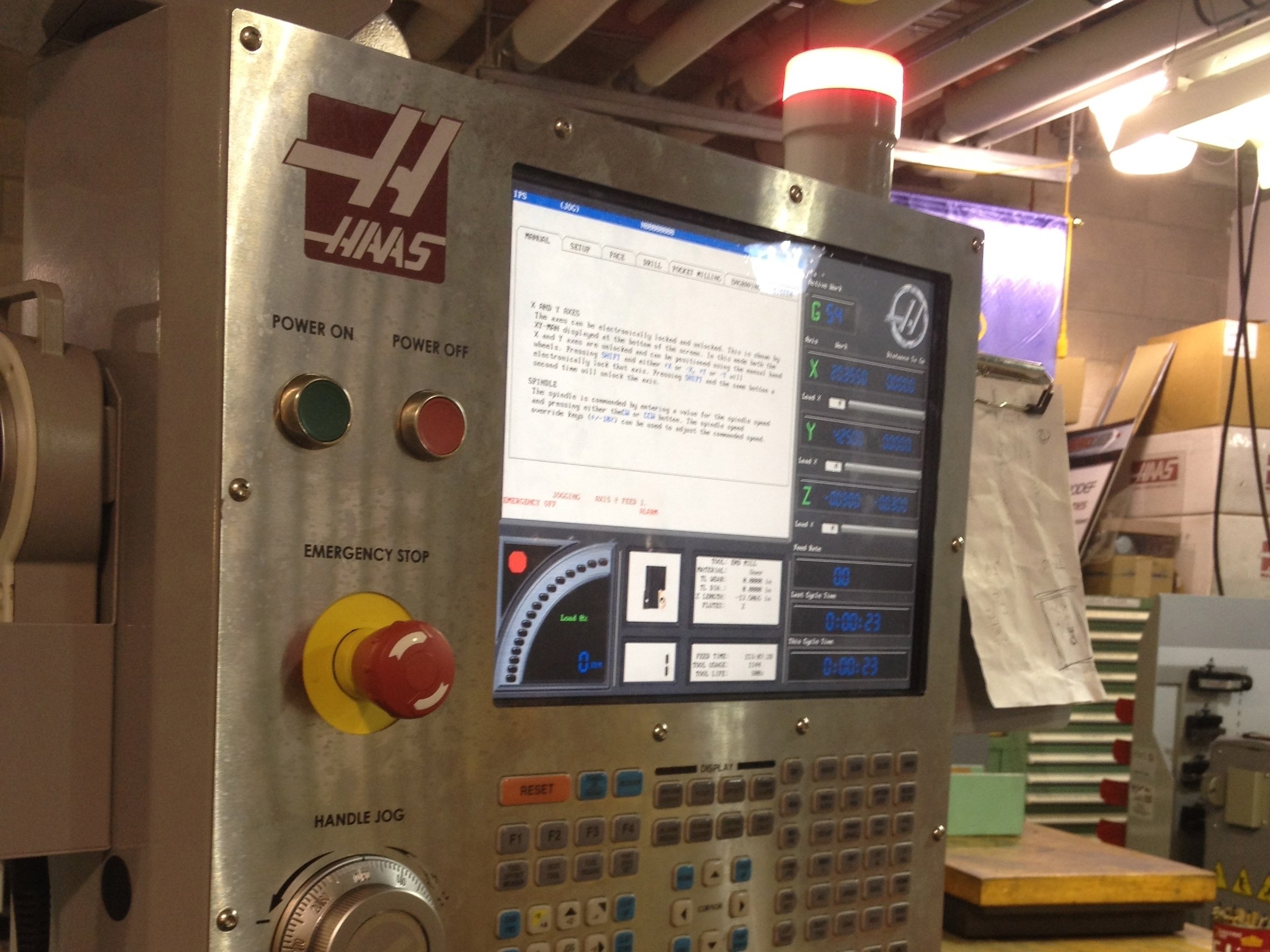 Repairing Haas VF2 Tool Change Crash Cal Poly IME