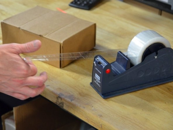 How to Tape a Package for Shipping: step 2, image 1 of 1