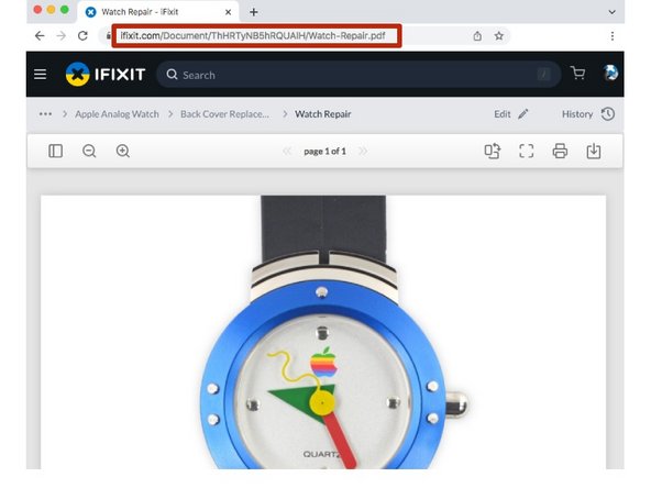 How to Upload a PDF and Link to It, Copy PDF URL: step 5, image 1 of 1