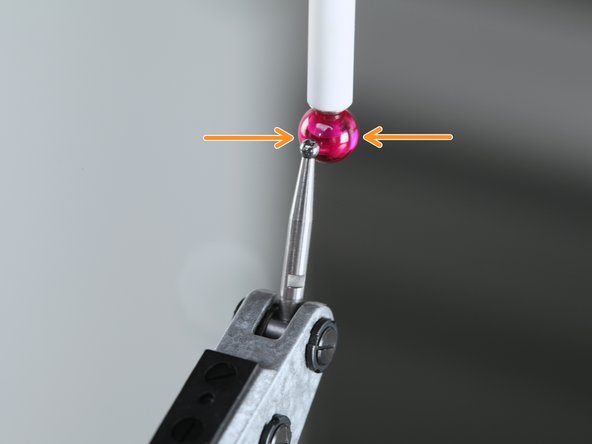 How to Calibrate WIPS, Adjust stylus runout: step 5, image 2 of 3