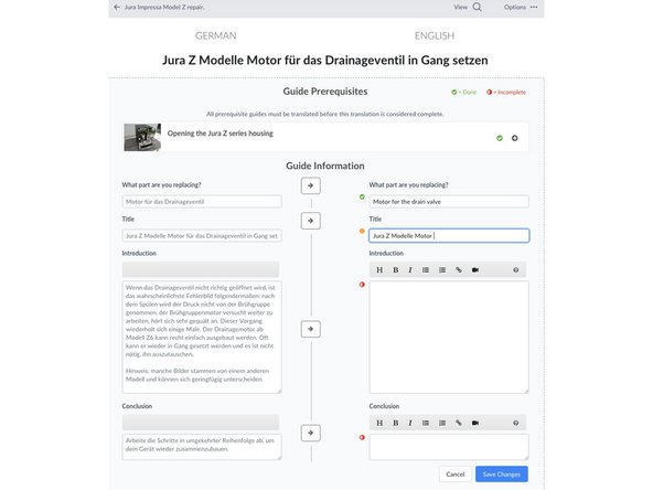 How to Manually Translate Guides: step 5, image 1 of 1