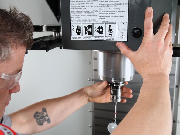 How to Calibrate WIPS, Adjust stylus runout: step 5, image 3 of 3