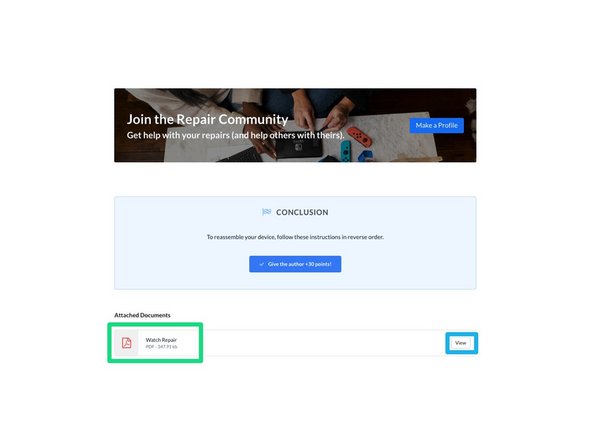 How to Feature a PDF on a Guide, Save and View the Attached Document: step 3, image 3 of 3