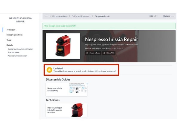 How to Make a Wiki Page Private: step 3, image 1 of 1