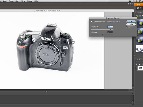 How to Post-Process Pictures, Brightness/Contrast: step 3, image 1 of 3