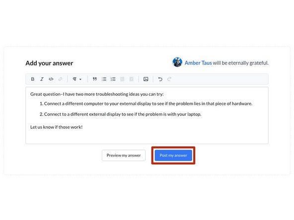 How to Respond to a Question: step 3, image 1 of 1