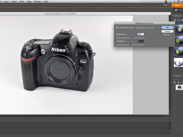 How to Post-Process Pictures, Brightness/Contrast: step 3, image 3 of 3