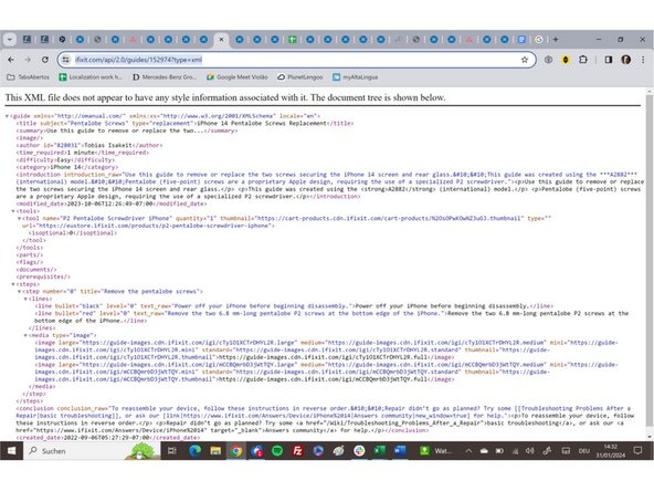 How to import guides in an XML format into a CAT-Tool: step 3, image 1 of 1