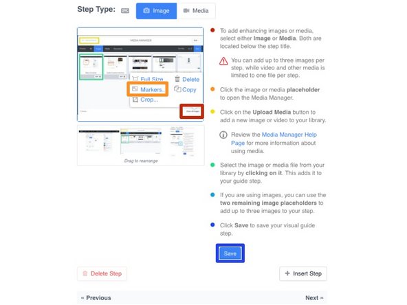 How to Create a Guide, Add Image Markup: step 9, image 3 of 3