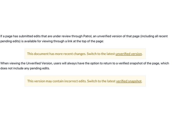 How to Set Page Permissions, The number you set for the patrol threshold is the amount of reputation required to freely edit the page.: step 3, image 1 of 1