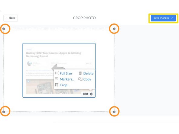 How to Edit an Image, Cropping an Image: step 5, image 2 of 2