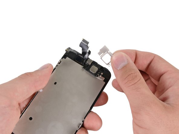 iPhone 5 Front-Facing Camera and Sensor Cable Replacement: step 18, image 2 of 2