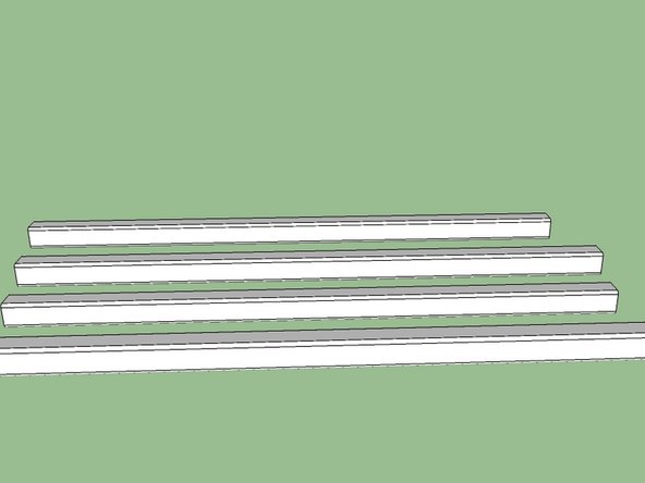 There are no steps for the legs, just cut them.