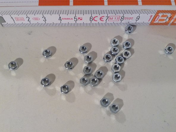 [23] nut DIN934-like, M3, (put in Gallery) 2.11