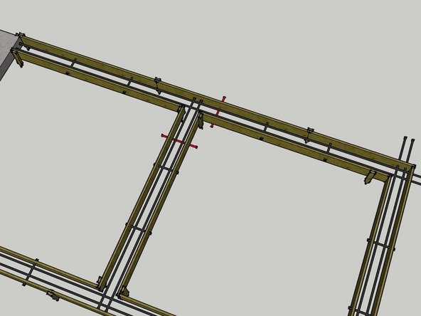 The rebar should be placed at the 1/3 points side-to-side of the foundation. Since the foundation is 12" wide, this means that the rebar is located 4" in from each side.