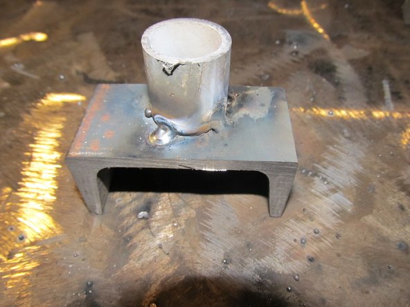 Make (2) 6" long 3/4" bolts, by using a nut and 6.25" of threaded rod. See Making Bolts.