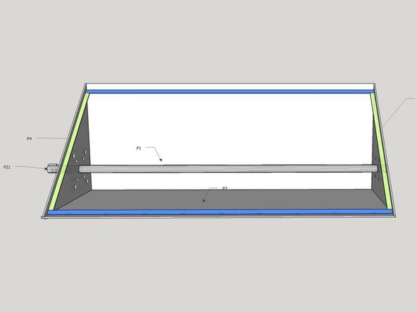 Put in both P6 parts and tack.