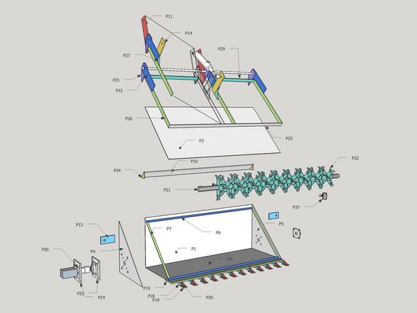 Exploded parts diagram
