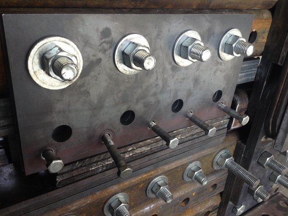 take off the blade to insert blade spacers as needed.