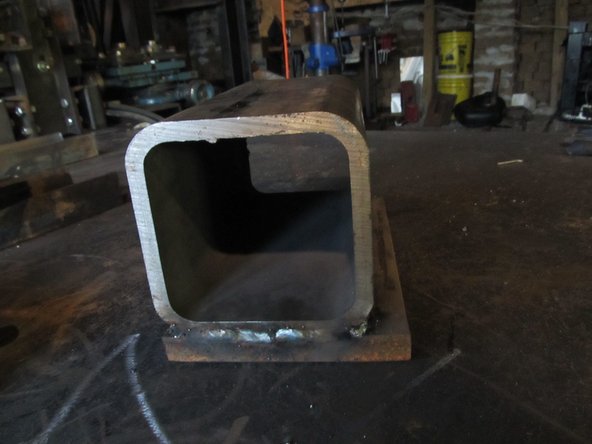 Insure all edges are tight and squared; this piece is critical, it must be a uniform height throughout the entire item. Grind off any imperfections.