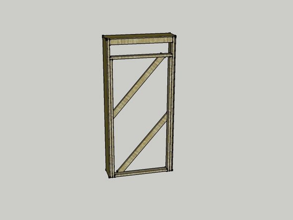 Add the plywood top to the frame.