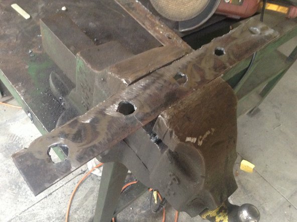 Cut Out a blade spacer plate as necessary