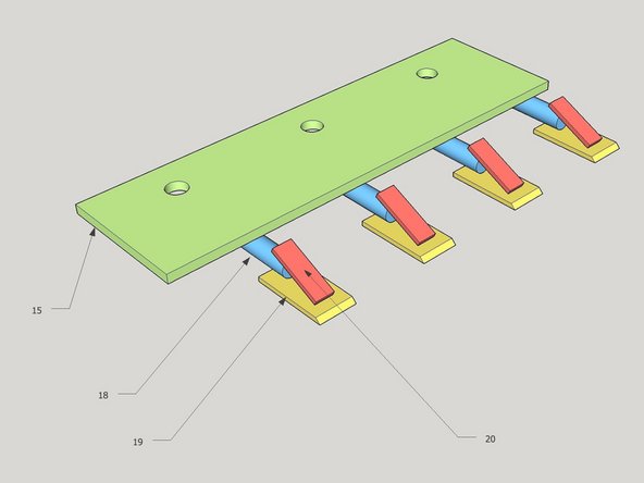 Repeat for the 2 other P15 parts