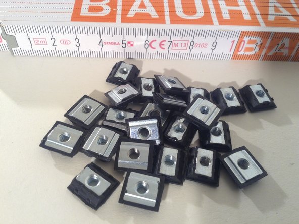 [23] nut, t-slot, pre