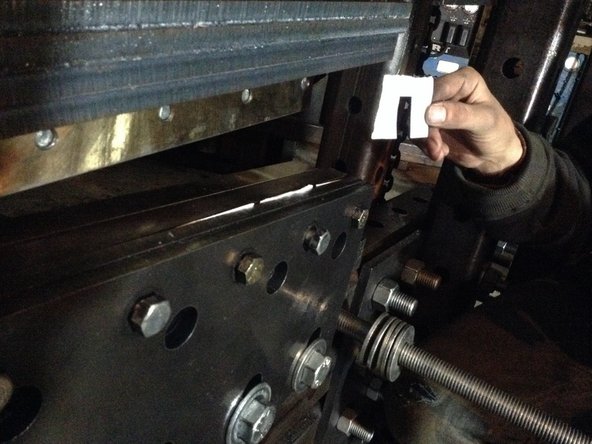 If blade gap varies more than 2 thousandths of an inch throughout, use spacers - sheets of paper, where each sheet is about 2 thousandths wide.