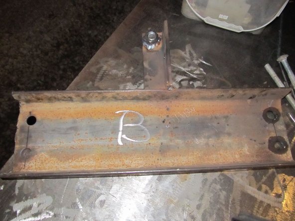 Weld a 3/4" bolt over the hole.