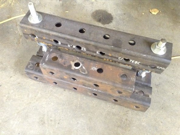 How to assemble the shear table of the Ironworker (in progress)