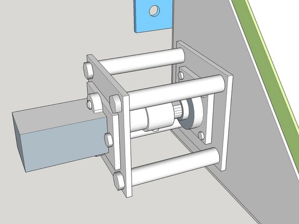 Installing Module - Drive Hydraulic Motor and Drive