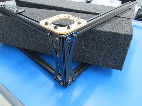 Install 4x M5 T-nuts.