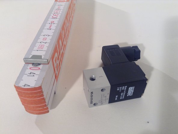 Gas solenoid - about $20 in the USA - The E-valve can also be sourced from Automation Direct and Landefeld - linked by the 14.01 BOM