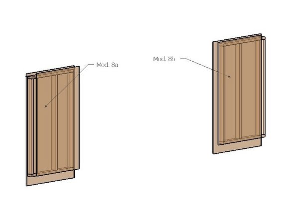 Gather materials for Mod. 8a+b