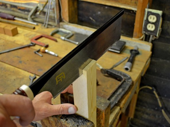 Once you've started the cut, you can proceed to delve into the workpiece as deep as necessary.