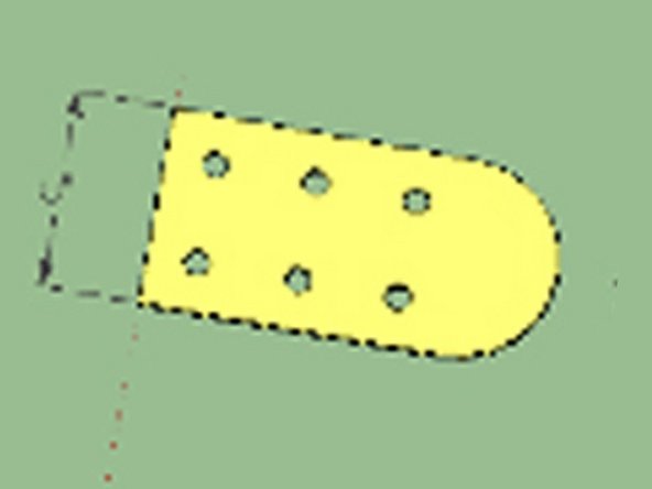 six small perforations 00"