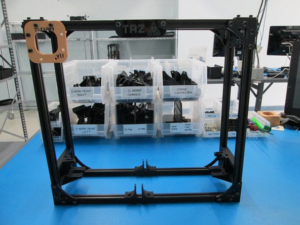 SQUARE FRAME, SET SPACING AND TORQUE BOLTS