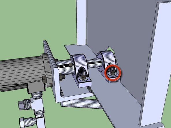 Ensure that the hammer rotates freely still.