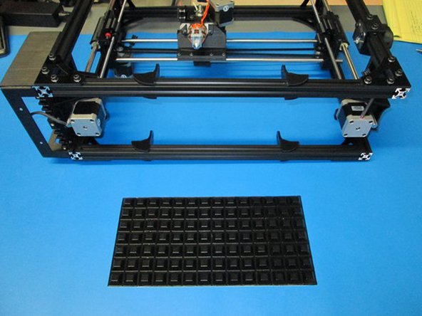 ADD FEET TO THE FRAME ASSEMBLY