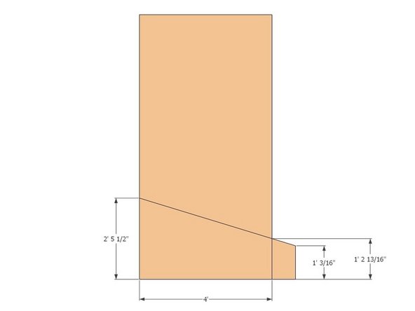 Interior sheathing for module 1a