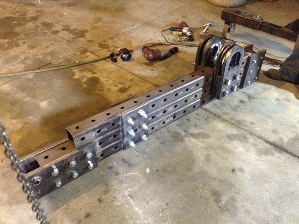 How to assemble the top frame of the Ironworker (in progress)