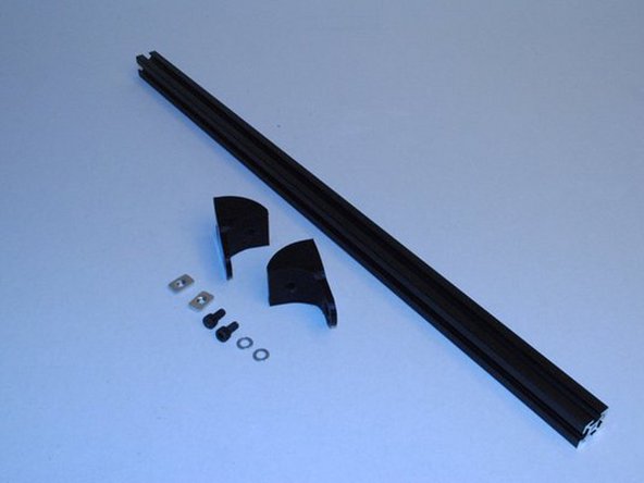 INSTALL Y MOUNT CHASSIS ONTO EXTRUSIONS - Build 2 of these assemblies.