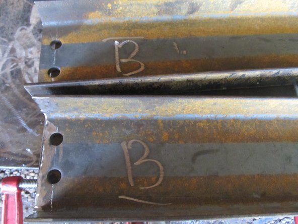 Insure they are square with the jig by using a large square.