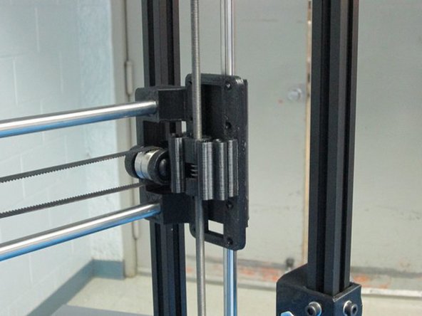 Push the end of the coupler tube down onto the Motor shaft.