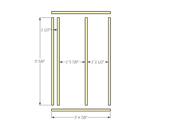 Cut all framing members for Module 8a