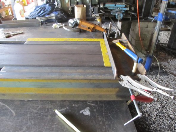 Make sure they are flush with the ends of the verticals and centered on them.