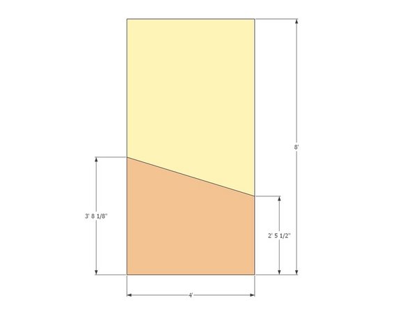 Interior sheathing for module 2a