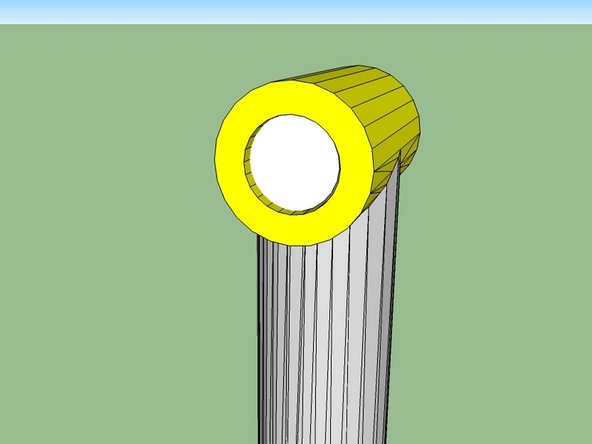 Expand the cylinder so the shaft is fully extended, using a hydraulic pump.