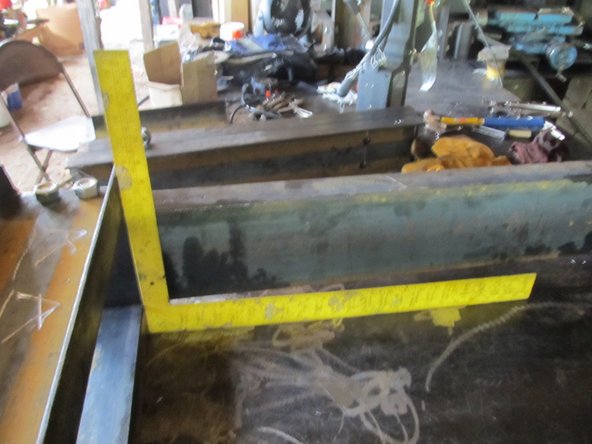 Clamp the other 2 horizontal members in place.